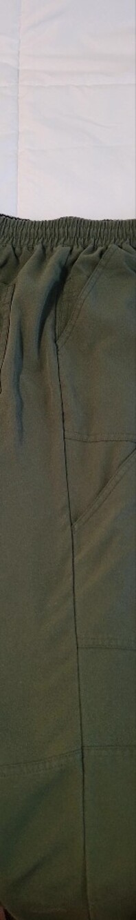 Beyond Scrubs, Olive Green Small Top, Small Tall Jogger Bottom. - Picture 14 of 14